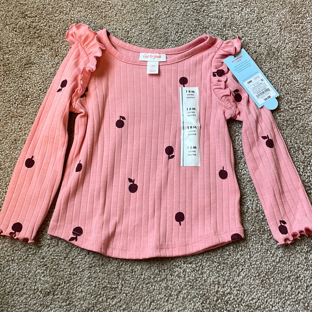 Long sleeve girls shirt